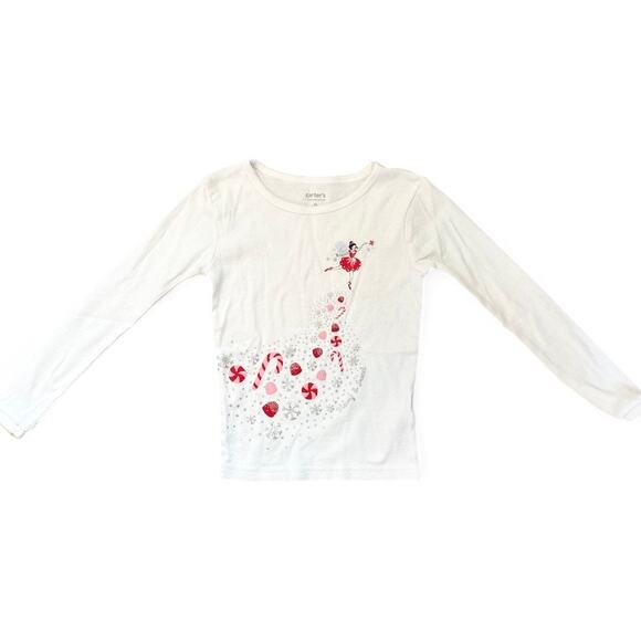 Carters Sugarplum Fairy Holiday Pajama Size 5T - Picture 2 of 4